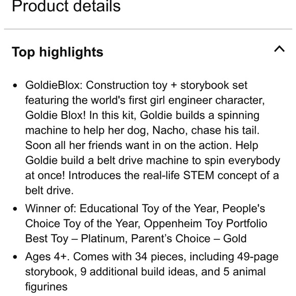 Goldie Blox - Engineering Toy - Picture 13 of 13